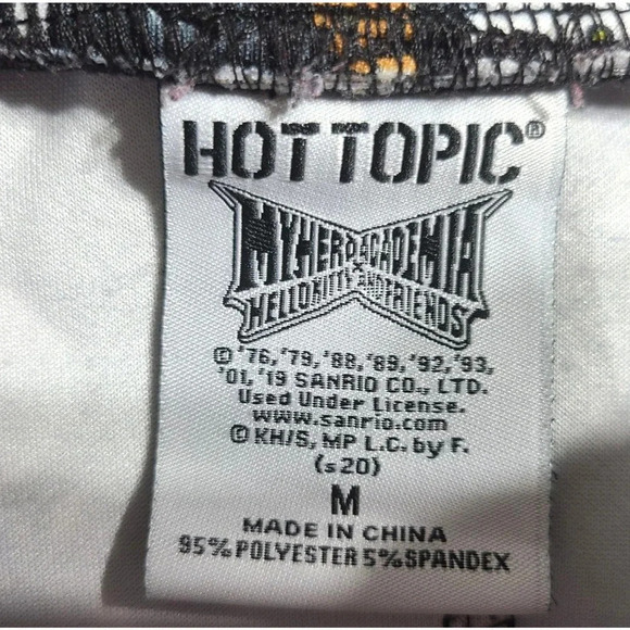Hot Topic My Hero Academia x Hello Kitty Skater Suspender Skirt Women's Medium - Picture 3 of 6